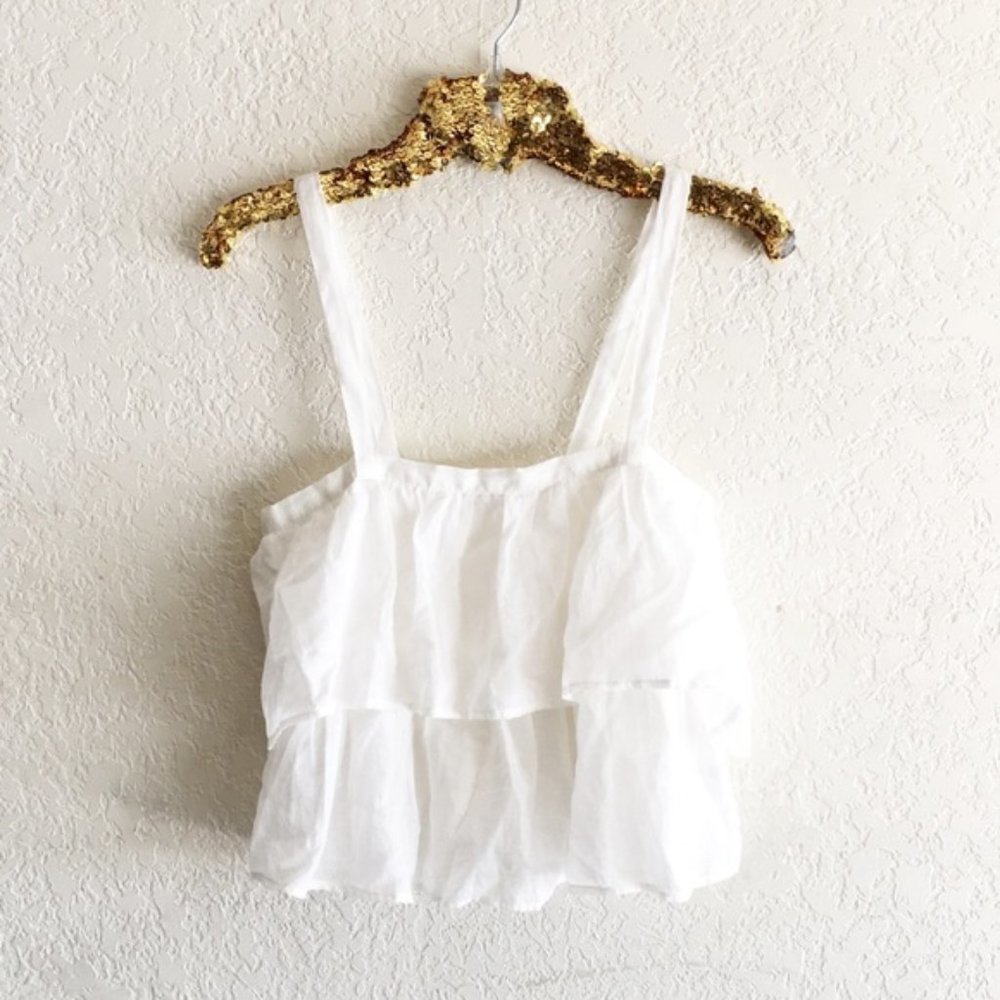 KOCH Ruffle Tank Top